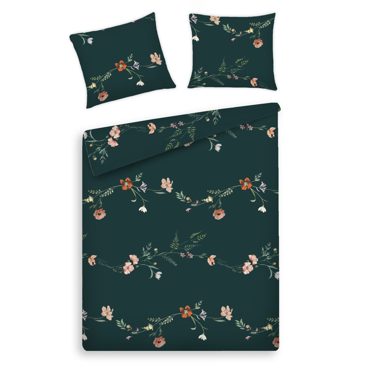 Pościel z bawełny satynowej Vallmo 160x200 cm