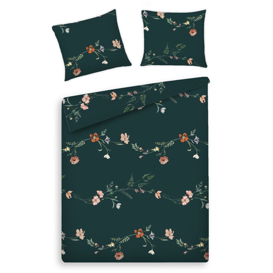 Pościel z bawełny satynowej Vallmo 160x200 cm