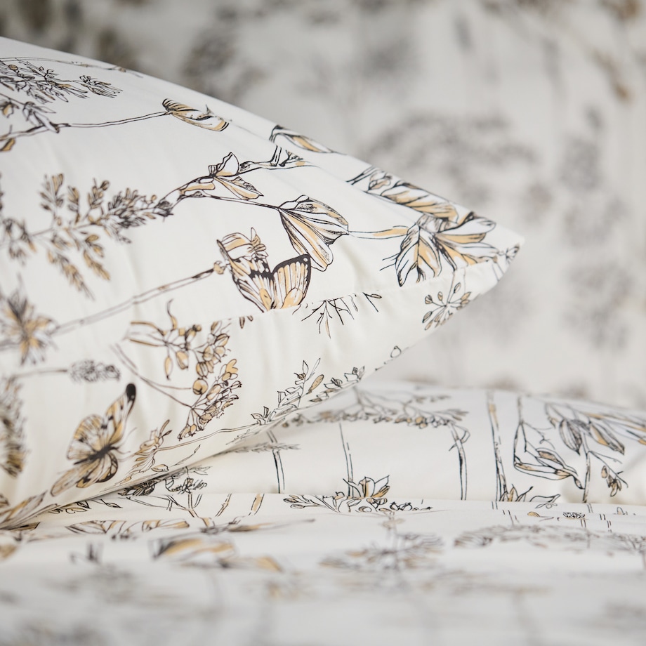 Pościel Z Mikrofibry Alba 200x220 cm z motywem kwiatowym