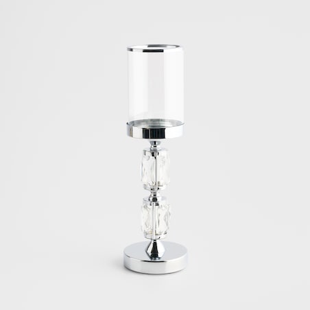 Świecznik Noova z motywem geometrycznym