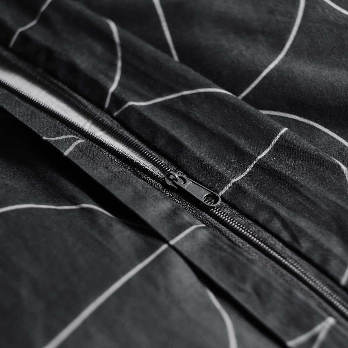 Pościel z bawełny satynowej Mistose 200x220 cm z motywem geometrycznym