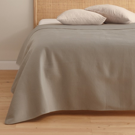 Narzuta Welwetowa w Wytłaczane Drobne Kropki Pontoso 200x220 cm