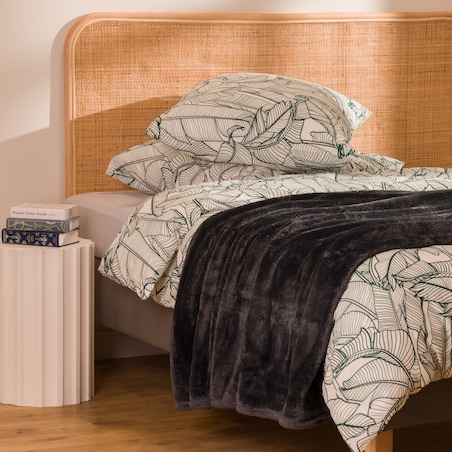 Jednokolorowy koc Grenland VI 200x220 cm