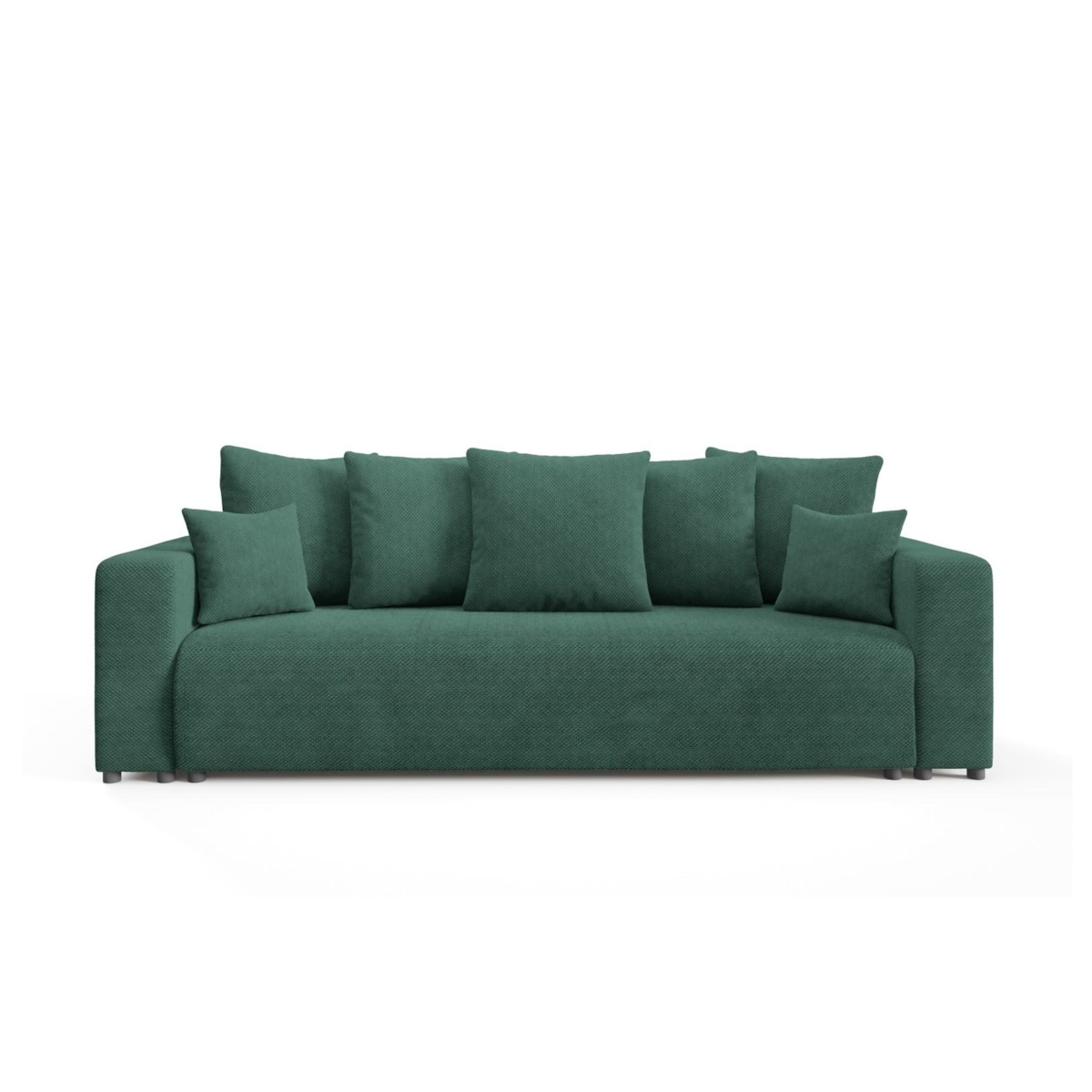 Kanapa EVORA z pojemnikiem tkanina miękki plusz Kolor: Onega 01