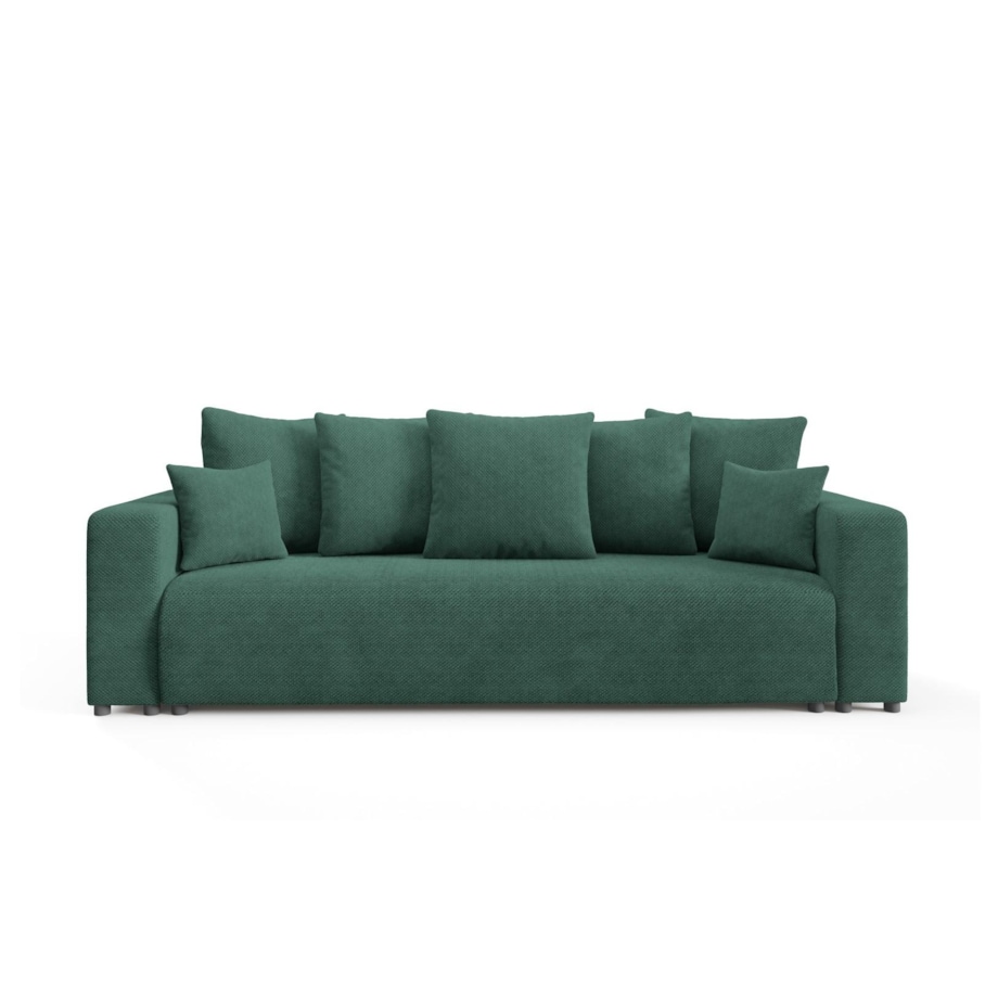 Kanapa EVORA z pojemnikiem tkanina miękki plusz Kolor: Onega 01