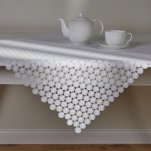 Serweta Douglasa 80x80 cm z motywem kwiatowym