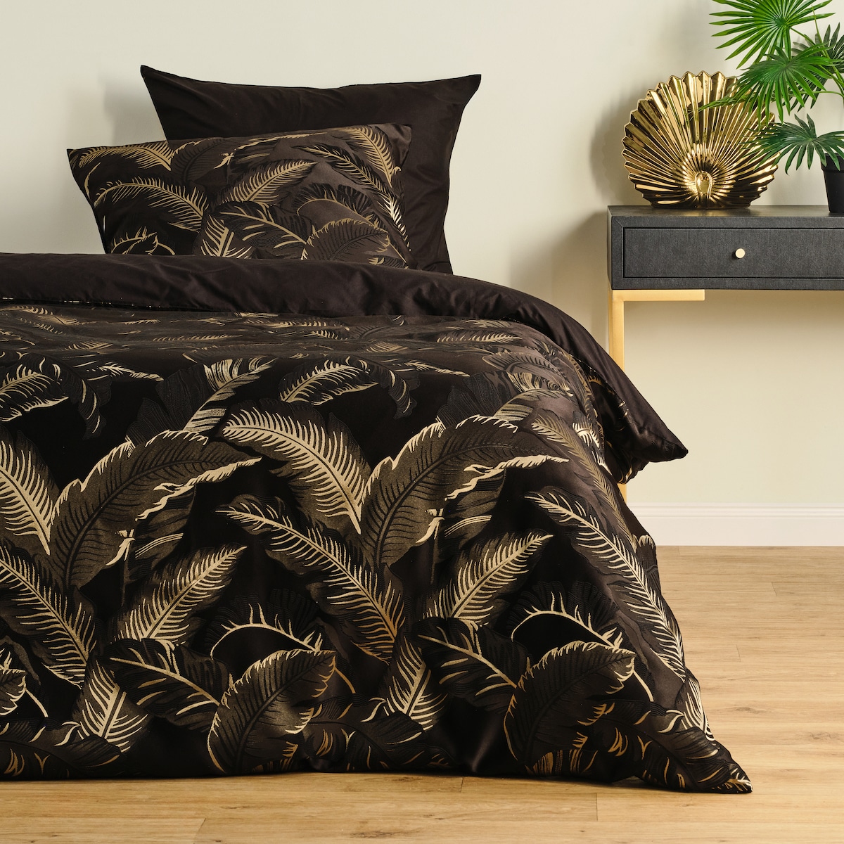 Komplet pościeli żakardowej Sombri 200x220 cm z 2 poszewkami 70x80