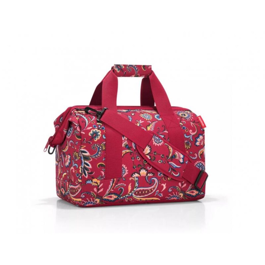 Torba allrounder M paisley ruby, 18 l, poliester