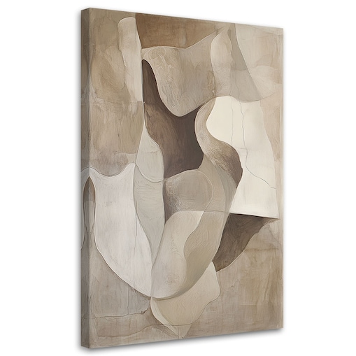 Feeby Obraz na płótnie, Abstrakcja Minimalizm Kształty 60x90
