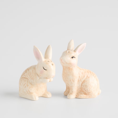 Solniczka I Pieprzniczka Pastelbunni z motywem króliczka