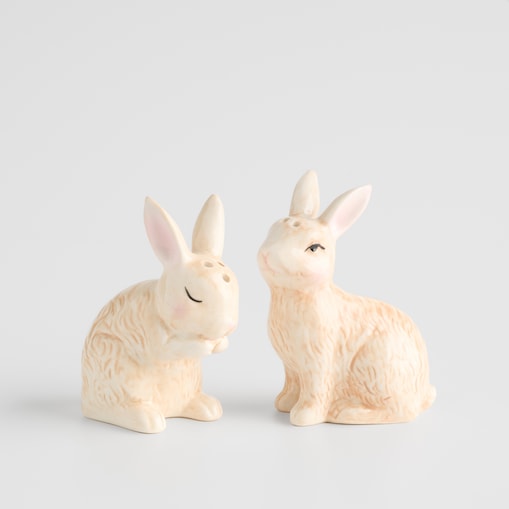 Solniczka I Pieprzniczka Pastelbunni z motywem króliczka