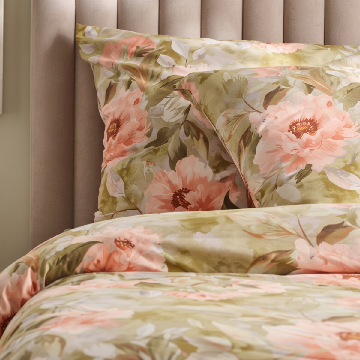 Pościel Z Mikrofibry Dalesso 160x200 cm z wzorem kwiatowym