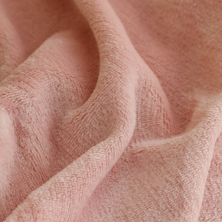 Jednokolorowy koc Tassels 130x170 cm