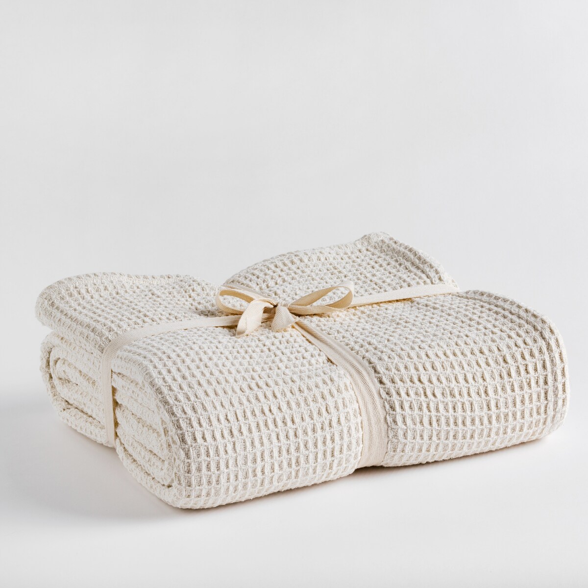 Koc Bawełniany o Waflowej Fakturze Falo 200x220 cm