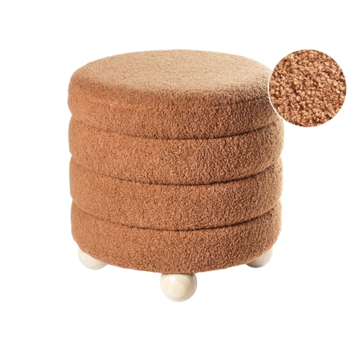 Puf CHILLY Sztuczne futro 42 cm 42 cm