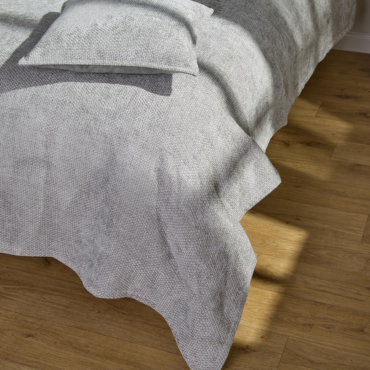 Jednokolorowa narzuta na łóżko Leila 200x220 cm