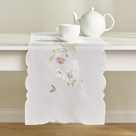 Bieżnik Haftowany Lapique 35x174 cm z motywem jajka