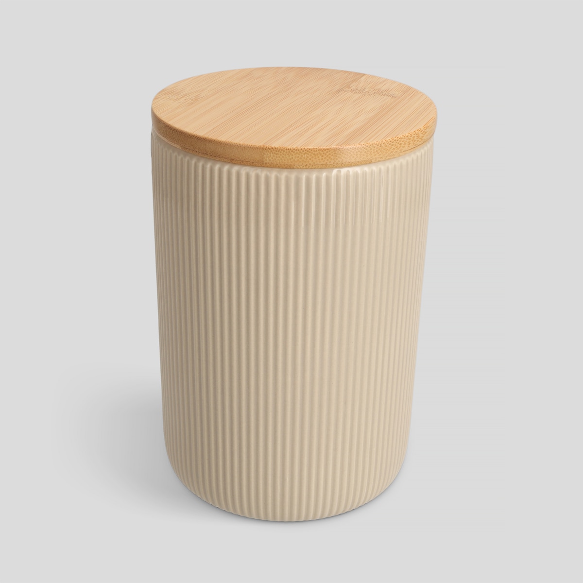 Ceramiczny pojemnik z bambusową pokrywką Linersiso