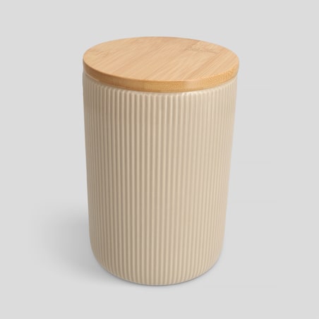 Ceramiczny pojemnik z bambusową pokrywką Linersiso