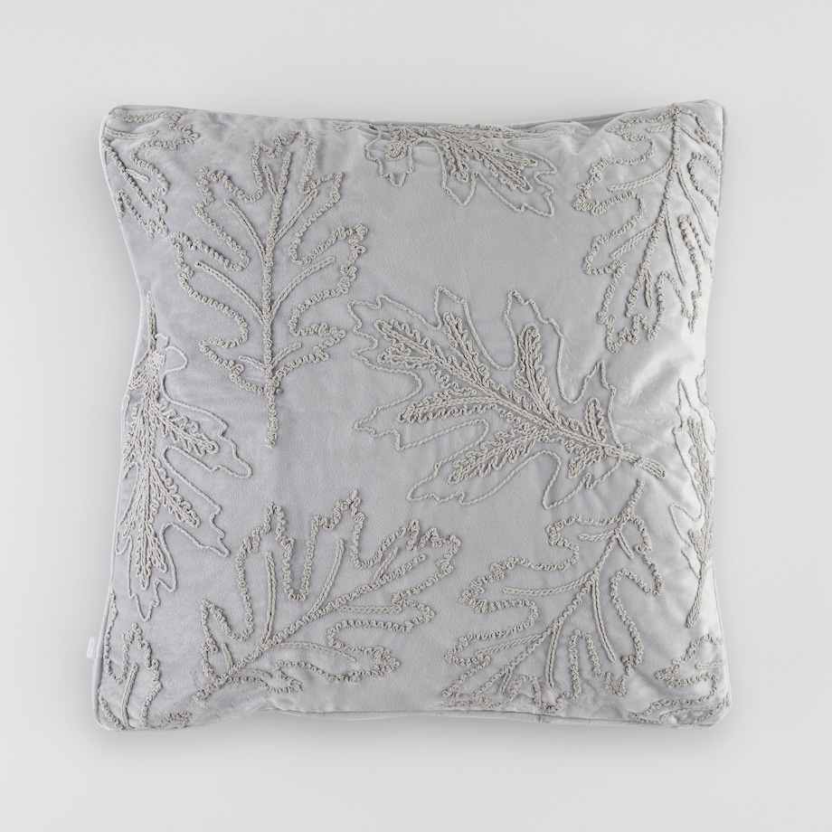 Poszewka Haftowana Maple 45x45 cm z motywem liściastym