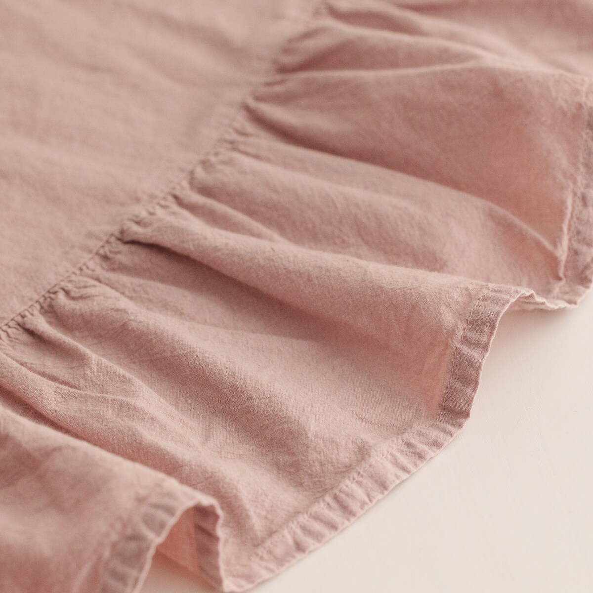 Okrągły obrus Jednobarwny Falbines ø 160 cm