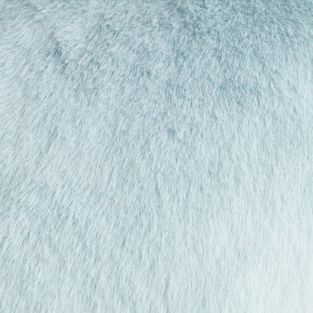 Poszewka Futrzana Molinio 45x45 cm w kratę