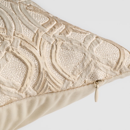 Poszewka Żakardowa Eleganco 45x45 cm z motywem arabeski