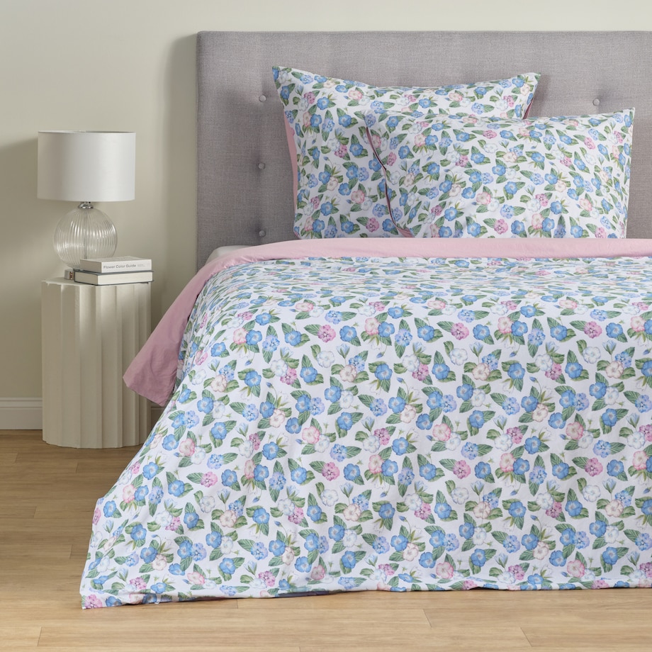 Pościel Bawełniana Pansiso 160x200 cm z wzorem kwiatowym