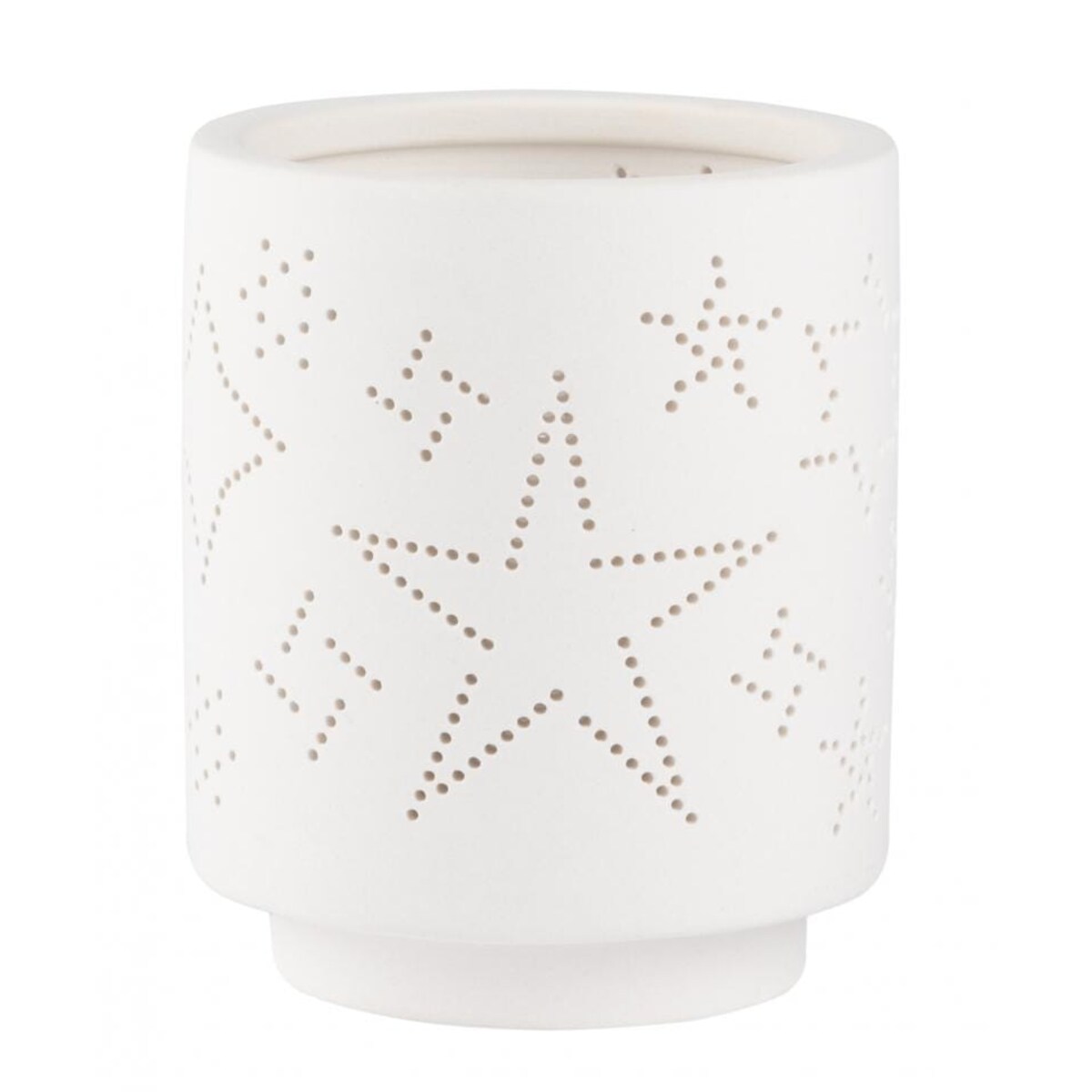 Zestaw 3 świeczników z motywem zimowym