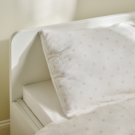 Pościel Muślinowa Astero 100x135 cm z motywem kwiatowym