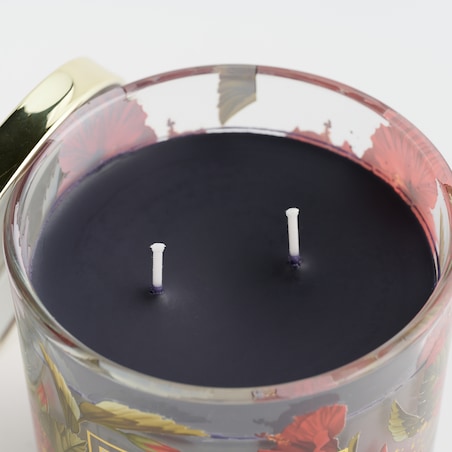 Świeca Zapachowa Akaia z motywem kwiatowym