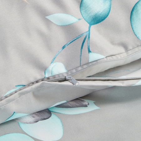 Pościel Z Mikrofibry Roisi 160x200 cm z motywem liściastym