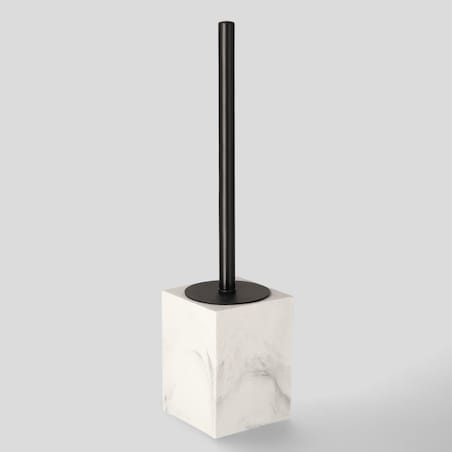 Szczotka toaletowa z masy żywicznej marmurowy efekt piedra