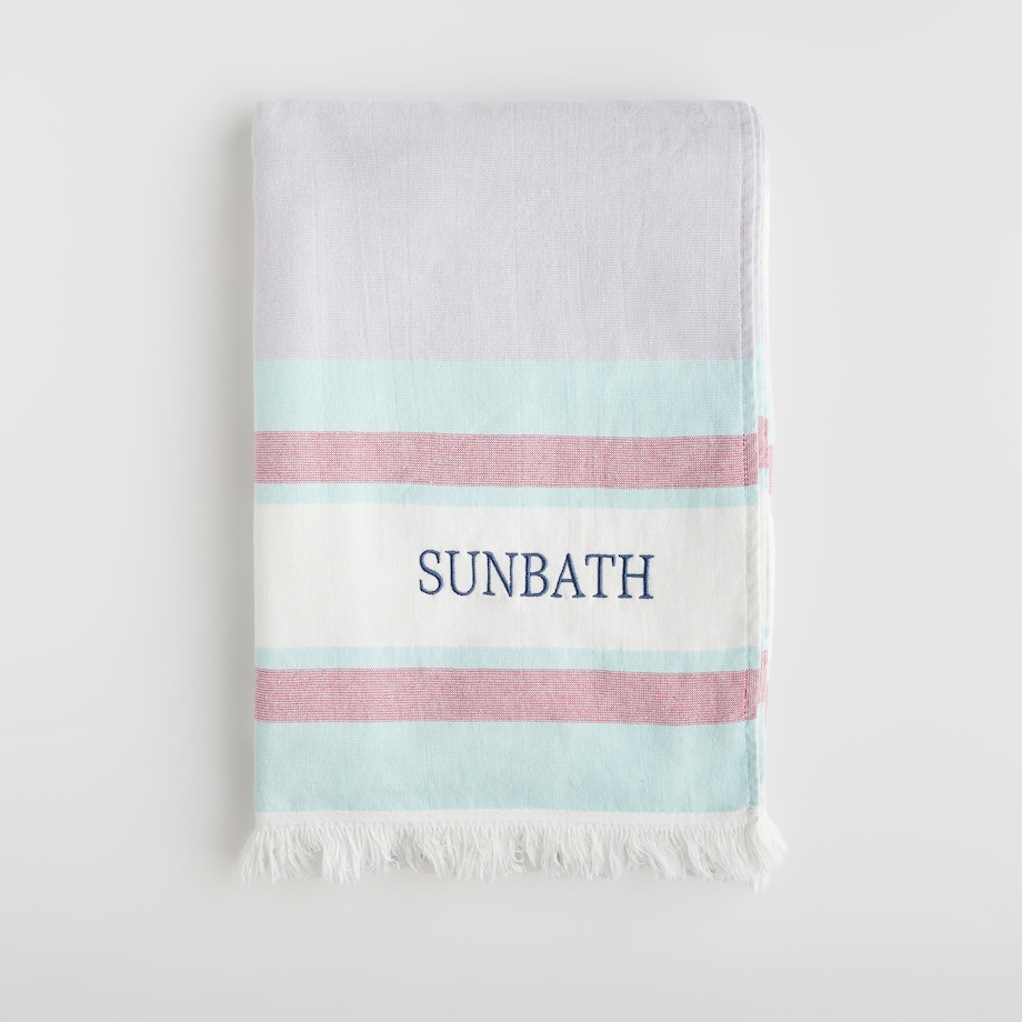 Ręcznik Plażowy Sunbath 140x190 cm w paski
