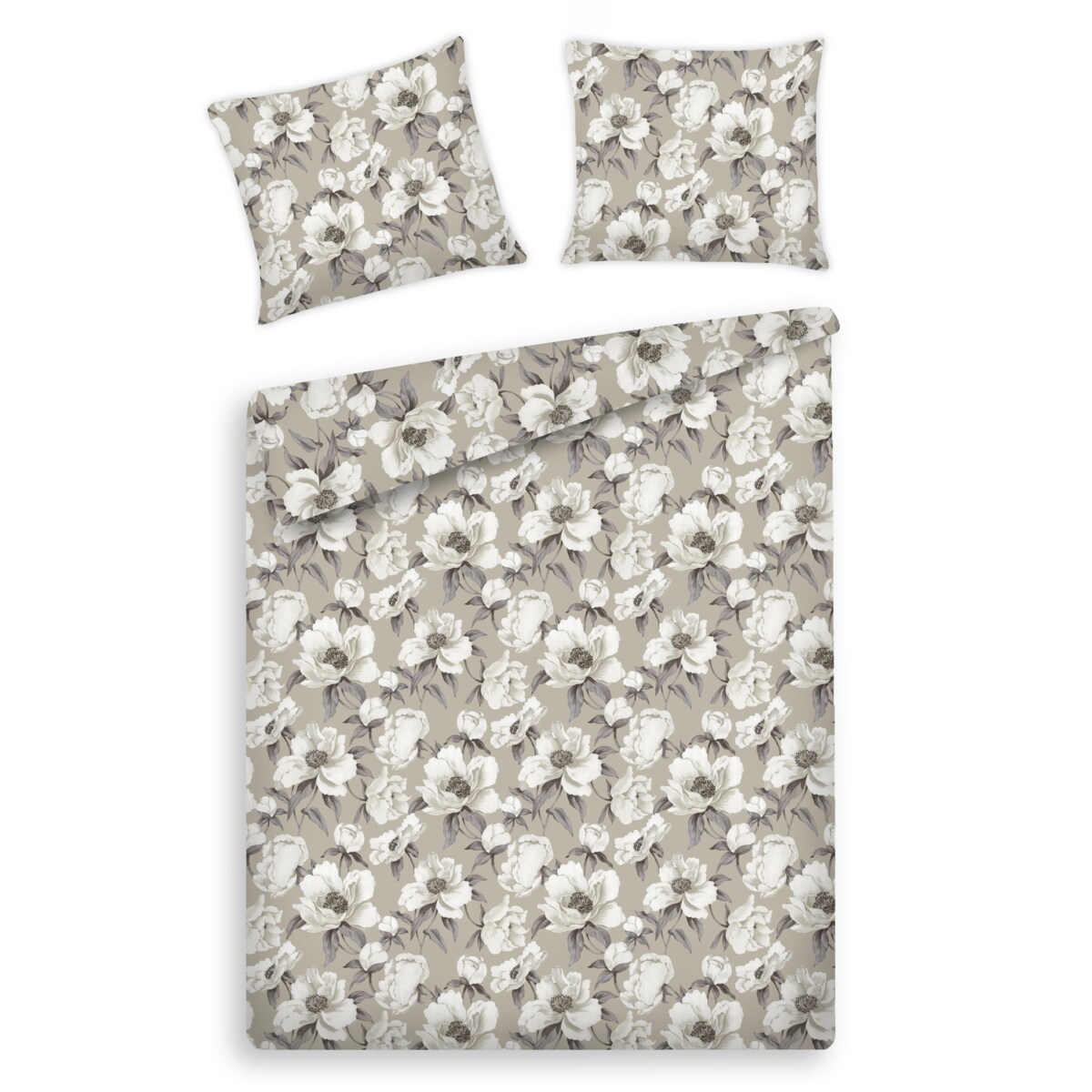 Pościel Bawełniana Aurelli 160x200 cm z motywem kwiatowym