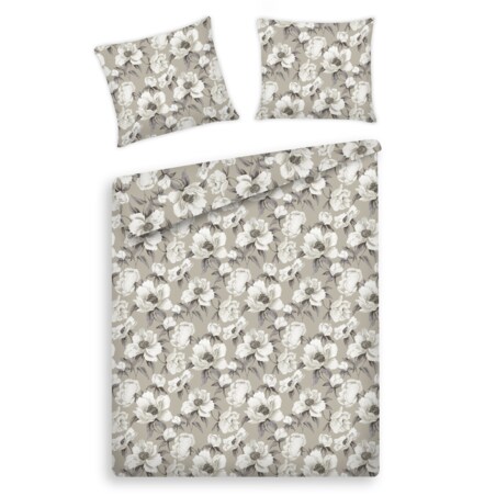 Pościel Bawełniana Aurelli 160x200 cm z motywem kwiatowym