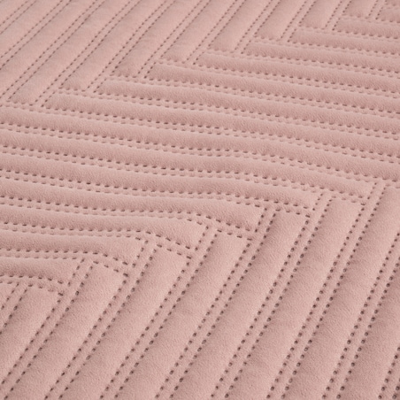 Jednokolorowa narzuta na łóżko z wytłoczonym wzorem Malonis 200x220 cm