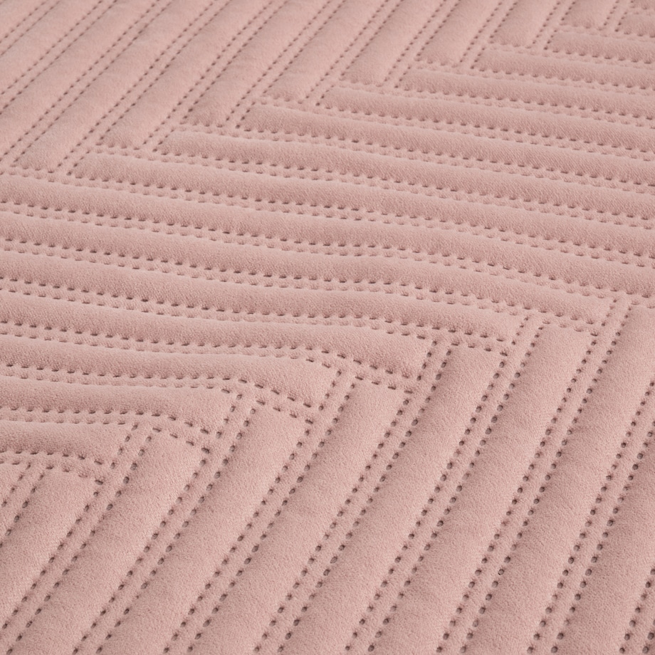Jednokolorowa narzuta na łóżko z wytłoczonym wzorem Malonis 200x220 cm