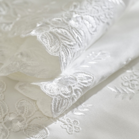 Bieżnik Haftowany Lucro 35x180 cm z motywem kwiatowym