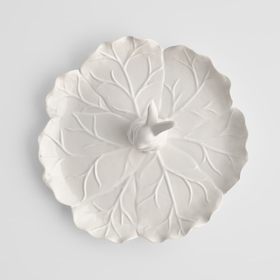 Patera Whitebunno z motywem warzyw i królika