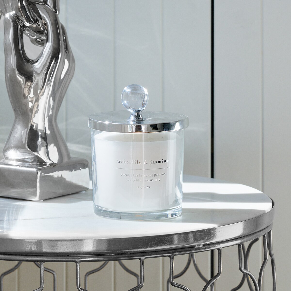 Świeca Zapachowa Oloro z motywem geometrycznym