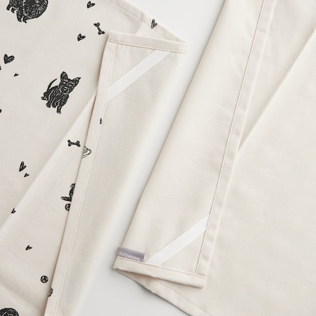 Komplet Ścierek Fafik 45x65 cm z motywem zwierzęcym