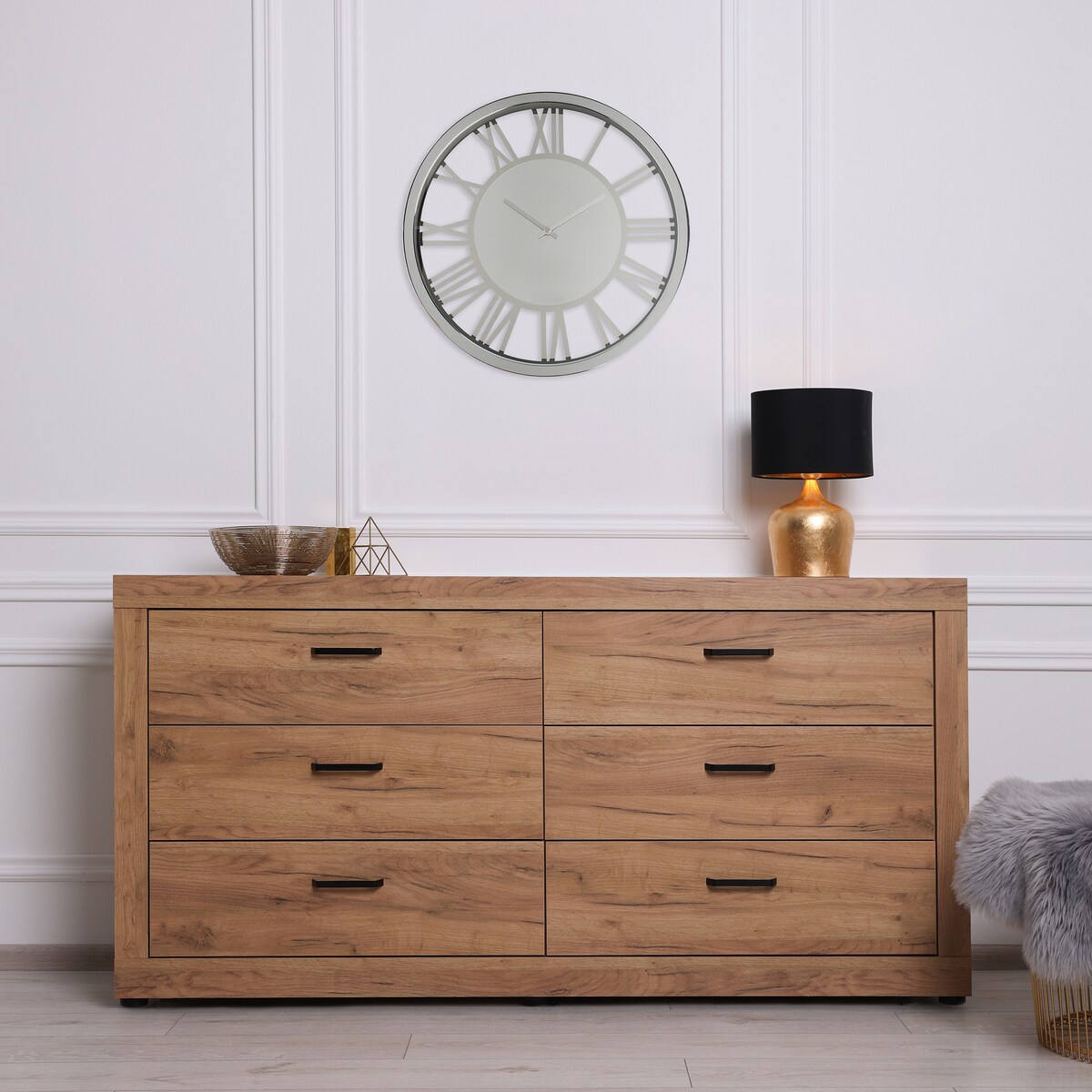 elegancki zegar ścienny eromatoma ø 40 cm