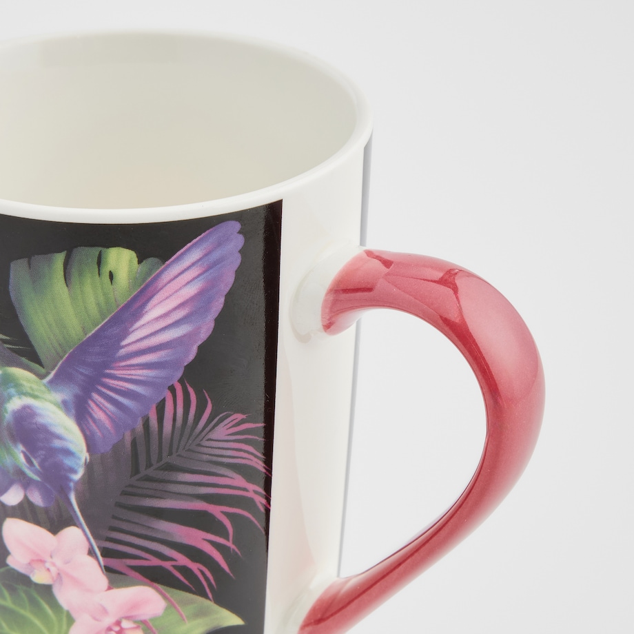 Kubek Tripio z motywem tropikalnym