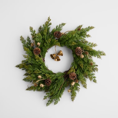 Wianek Folke z motywem roślinnym