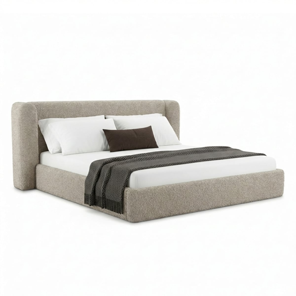 Łóżko Tapicerowane Toscana 120X200 Stelaż Pojemnik Na Pościel Loop 06