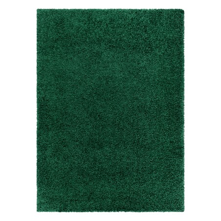 Dywan SOFFI shaggy 5cm butelkowa zieleń 60x100 cm