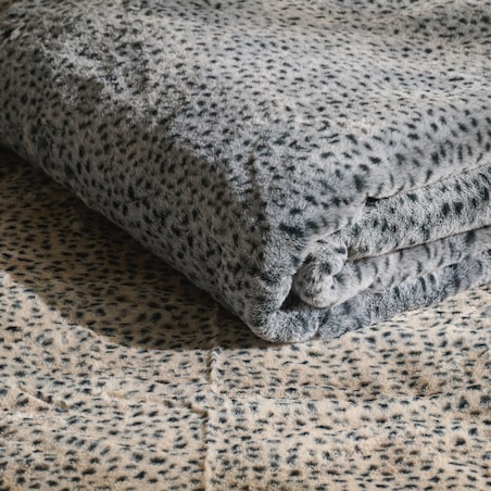 Narzuta Futrzana Lamperia 180x200 cm z motywem zwierzęcym