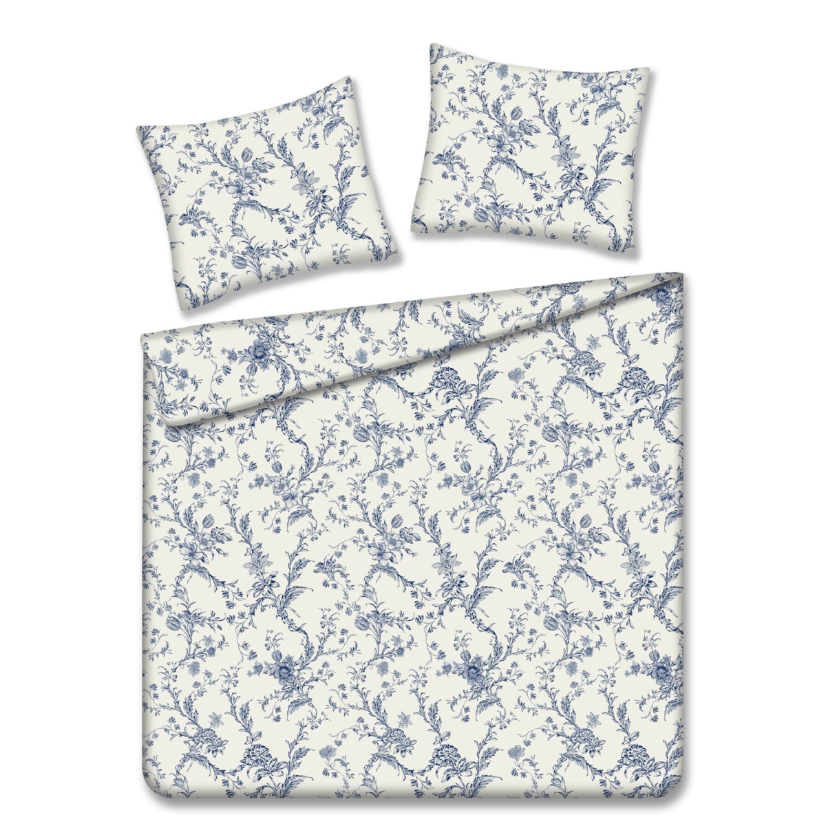 Pościel Bawełniana Danorel 200x220 cm z motywem roślinnym