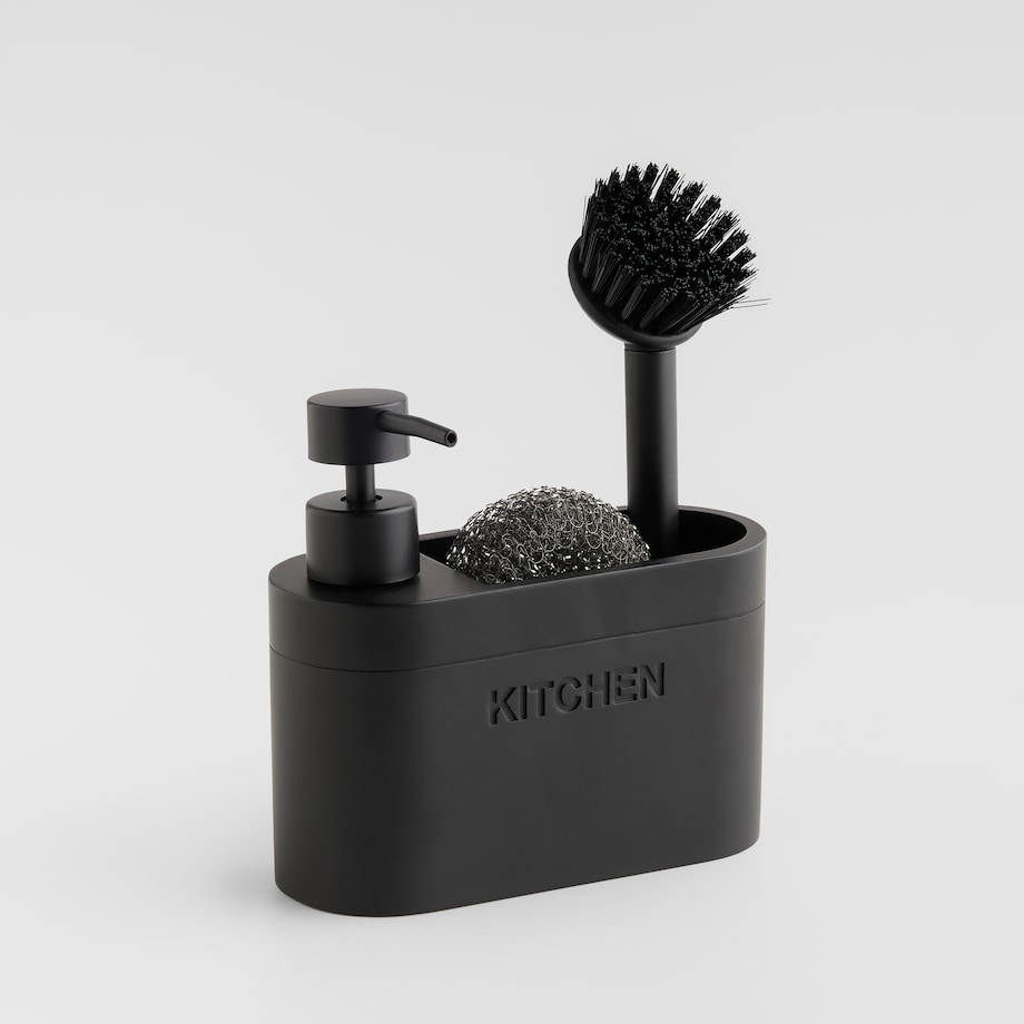 Dozownik Z Gąbką I Szczotką Bricko 3